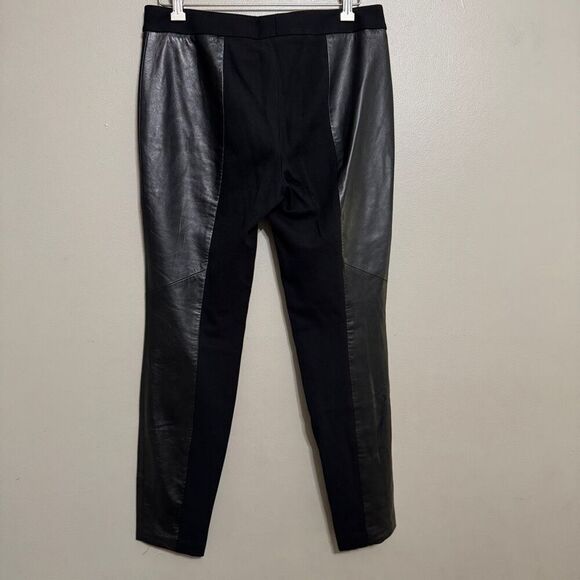 Classiques Entier black lamb leather pant size 4 - Picture 2 of 7